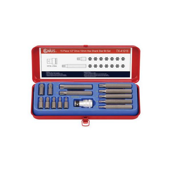 جعبه بیت ستاره ای 15پارچه جنیوس مدل GENIUS TX-41015